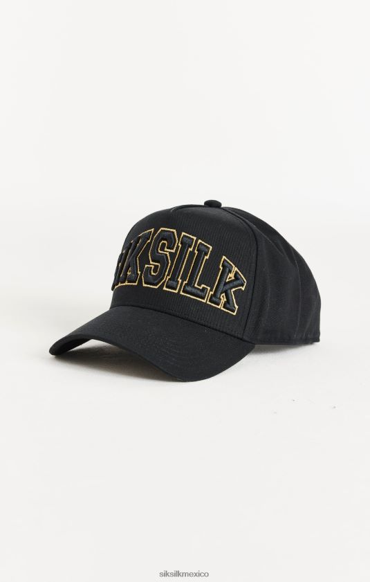 gorra negra accesorio unisexo SikSilk 8TT44N238