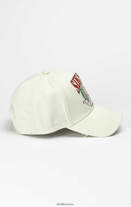 gorra trucker color crudo accesorio unisexo SikSilk 8TT44N228