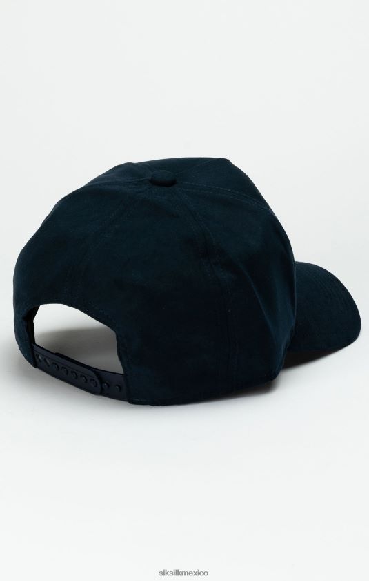 gorra trucker con escudo azul marino accesorio unisexo SikSilk 8TT44N235