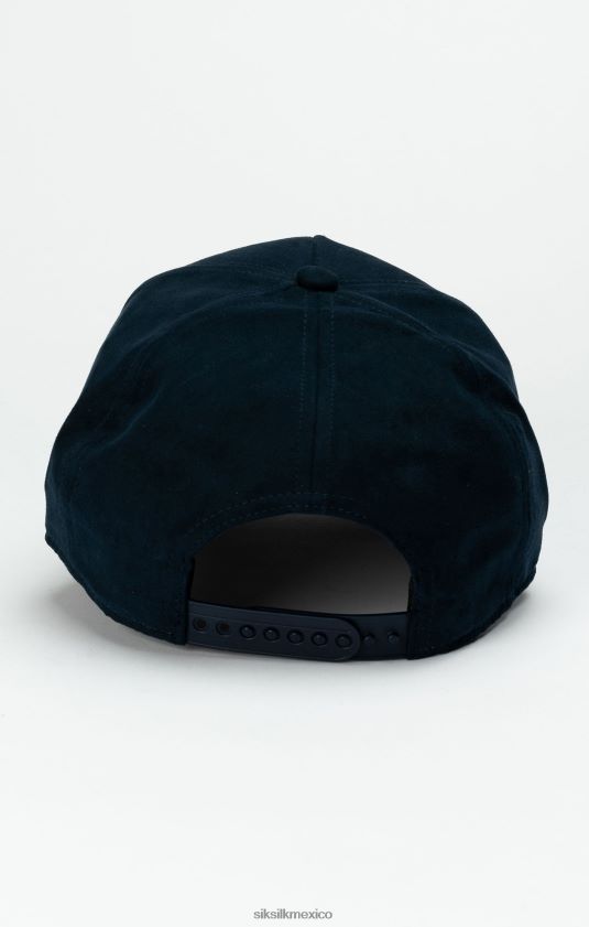 gorra trucker con escudo azul marino accesorio unisexo SikSilk 8TT44N235