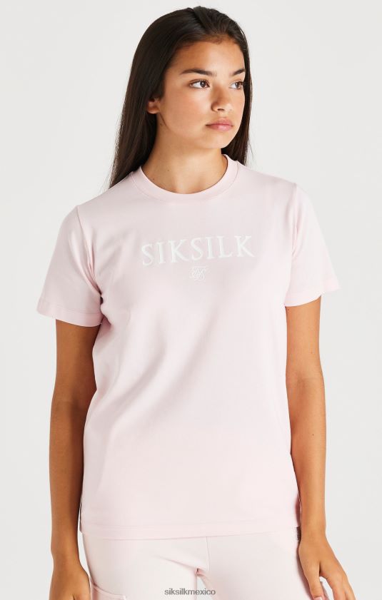 camiseta con la marca - rosa vestir chicas SikSilk 8TT44N317
