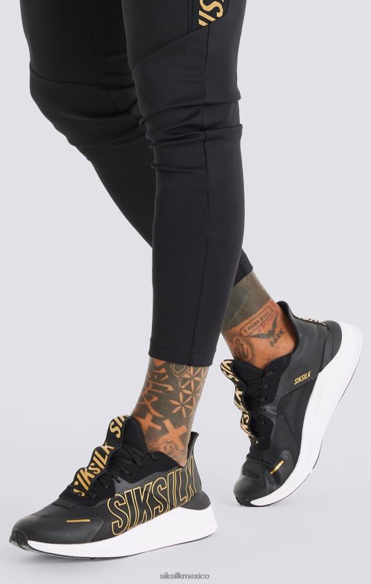 Zapatillas de running Mako Performance negras. calzado hombres SikSilk 8TT44N18