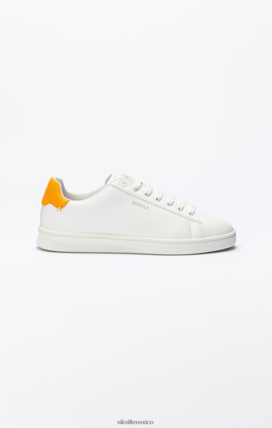 zapatillas casual bajas blancas calzado hombres SikSilk 8TT44N21