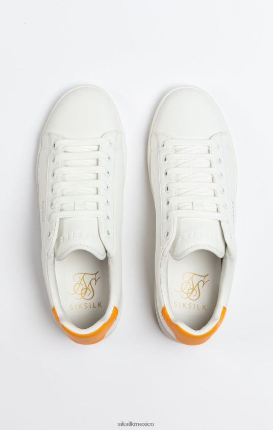 zapatillas casual bajas blancas calzado hombres SikSilk 8TT44N21