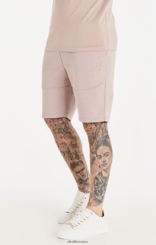 short texturizado lavado rosa vestir hombres SikSilk 8TT44N572