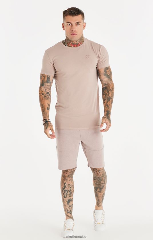 short texturizado lavado rosa vestir hombres SikSilk 8TT44N572