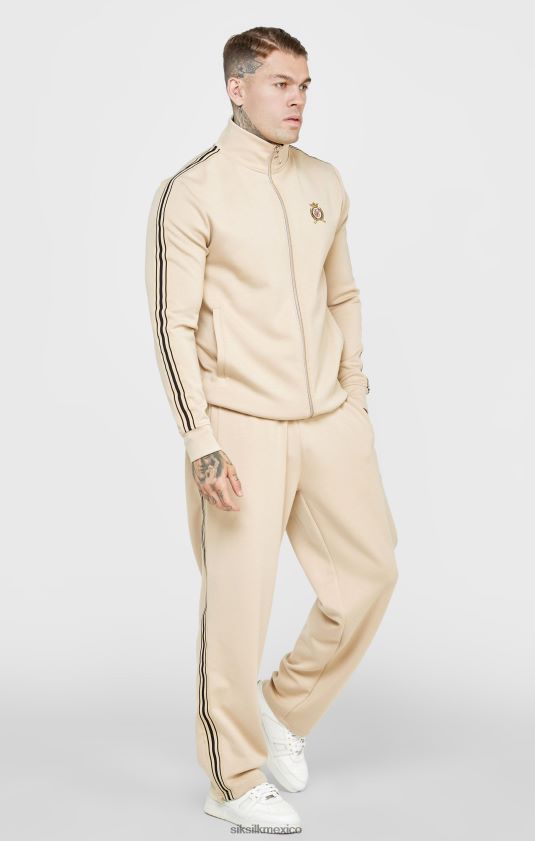 pantalón holgado color crudo vestir hombres SikSilk 8TT44N528