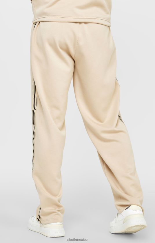 pantalón holgado color crudo vestir hombres SikSilk 8TT44N528