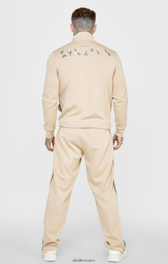 pantalón holgado color crudo vestir hombres SikSilk 8TT44N528