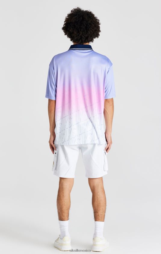 camiseta de fútbol azul marino vestir hombres SikSilk 8TT44N382