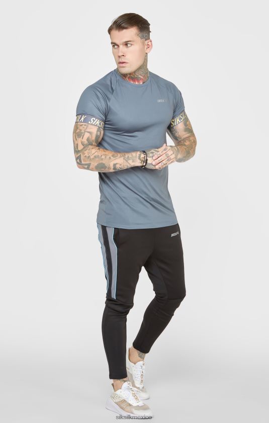 camiseta deportiva color carbón vestir hombres SikSilk 8TT44N365