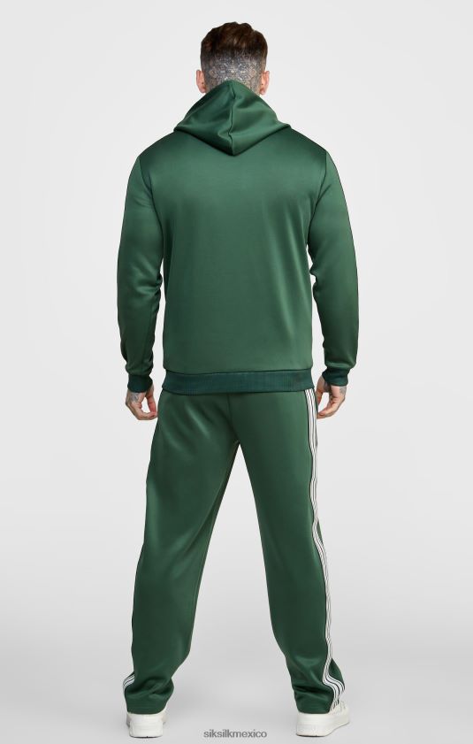 sudadera con capucha verde inteligente vestir hombres SikSilk 8TT44N434