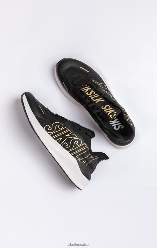 Zapatillas de running Mako Performance negras. calzado mujer SikSilk 8TT44N258