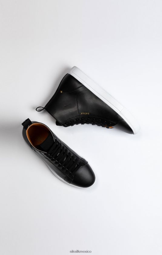 zapatillas altas clásicas negras calzado mujer SikSilk 8TT44N260