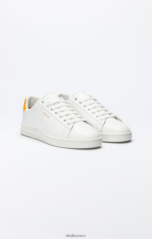 zapatillas casual bajas blancas calzado mujer SikSilk 8TT44N250