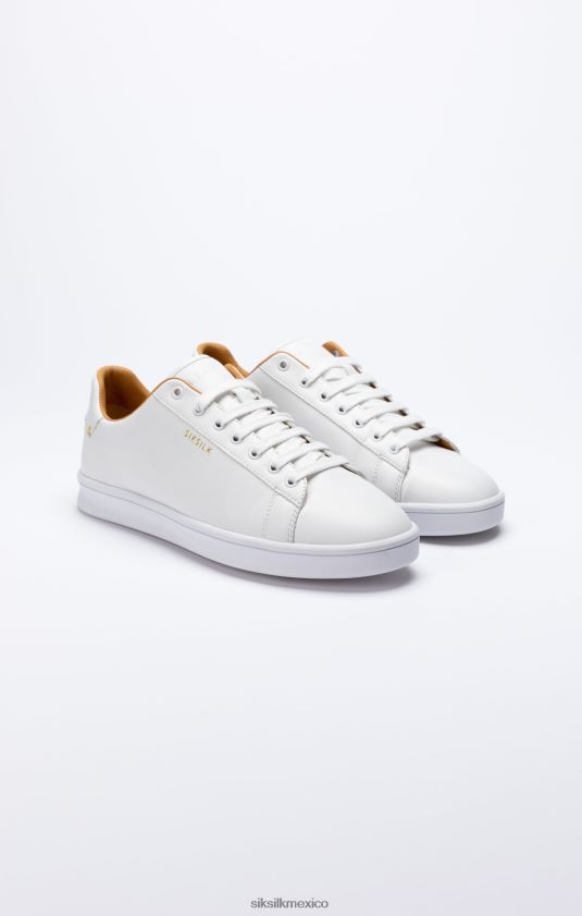 zapatillas casual bajas blancas calzado mujer SikSilk 8TT44N259