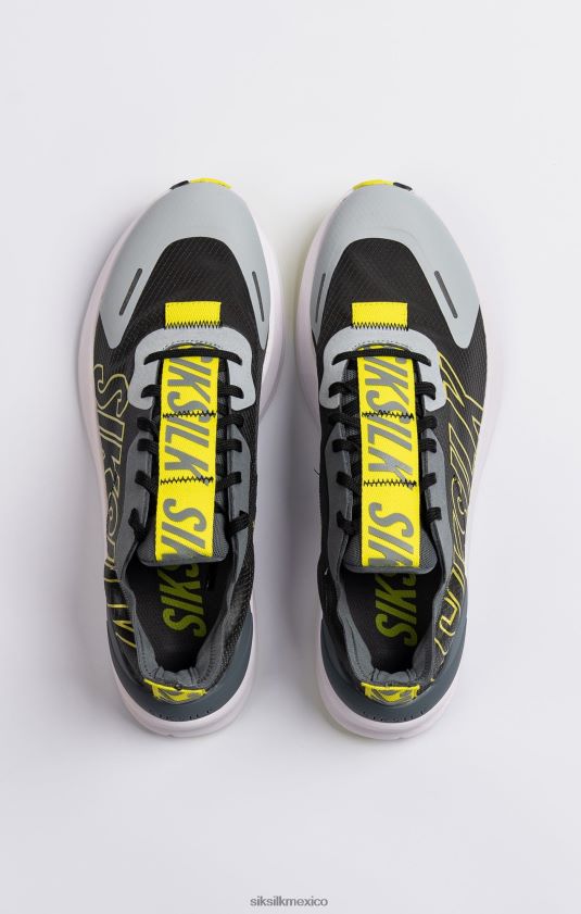 zapatillas de running grises mako performance calzado mujer SikSilk 8TT44N254