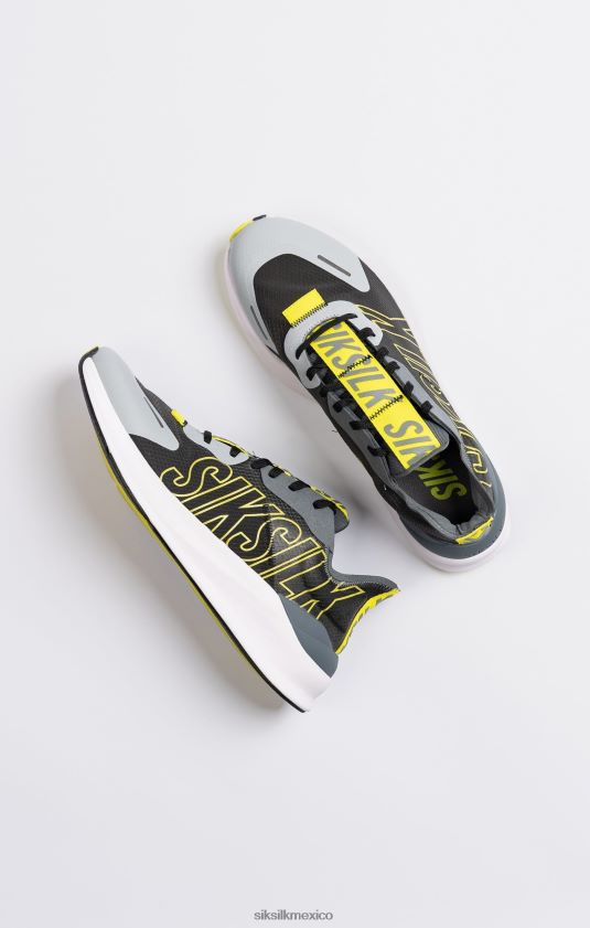 zapatillas de running grises mako performance calzado mujer SikSilk 8TT44N254