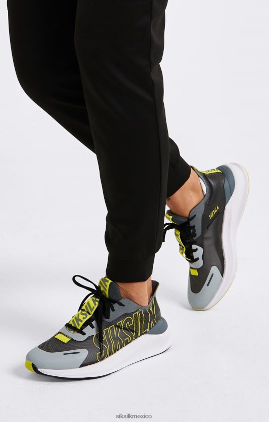 zapatillas de running grises mako performance calzado mujer SikSilk 8TT44N254