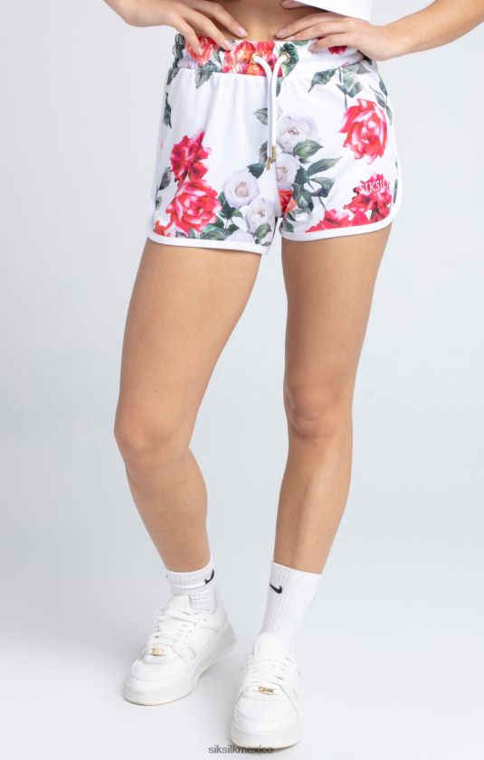 corto floral crudo vestir mujer SikSilk 8TT44N204