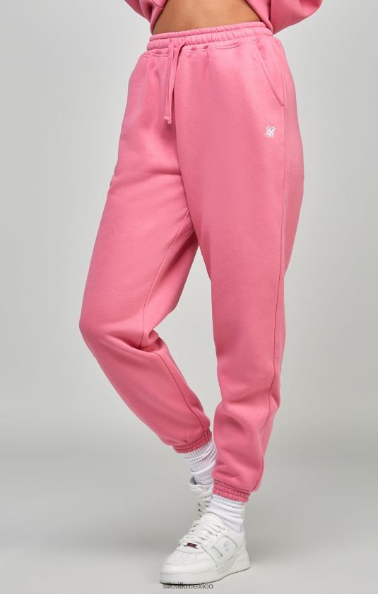 jogger esencial rosa vestir mujer SikSilk 8TT44N175