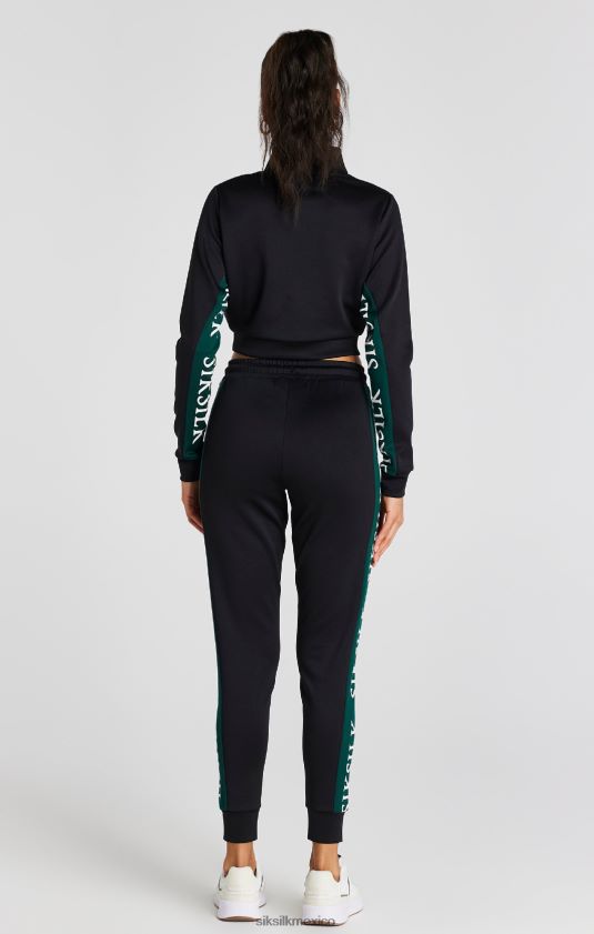 pantalón de chándal negro vestir mujer SikSilk 8TT44N156