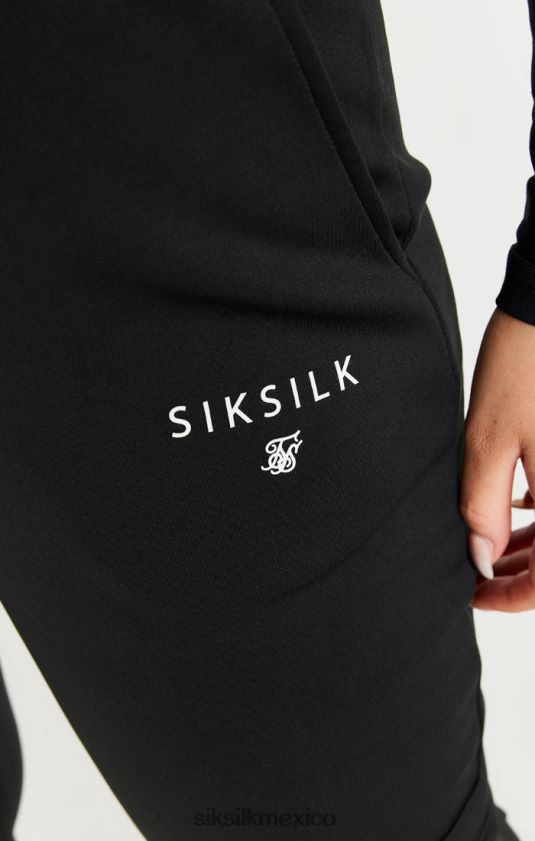 pantalón cargo negro vestir mujer SikSilk 8TT44N184