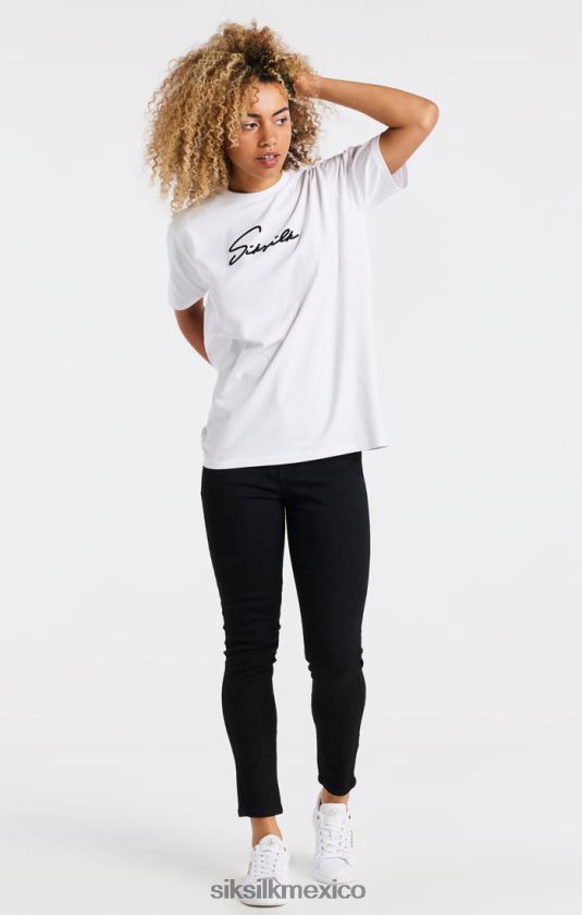 jeans ajustados esenciales negros vestir mujer SikSilk 8TT44N192