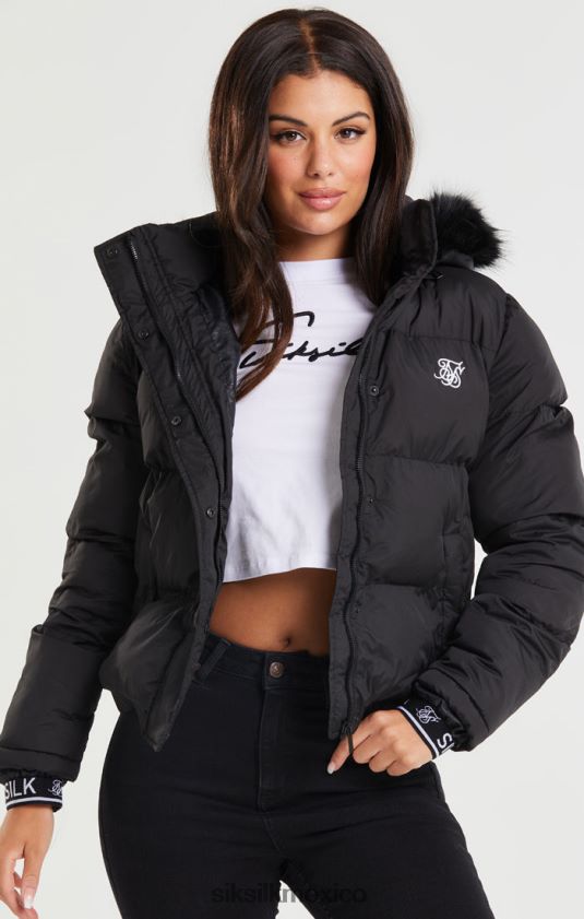 parka corta Core - negro vestir mujer SikSilk 8TT44N140