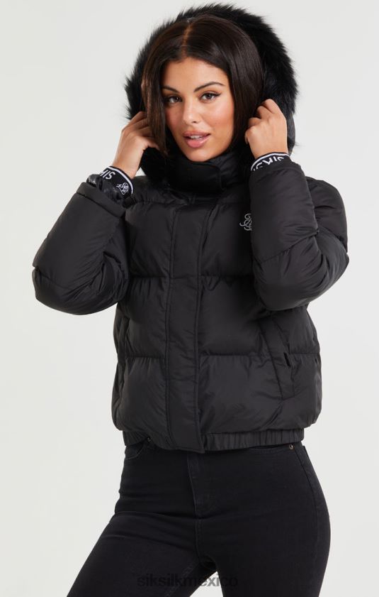 parka corta Core - negro vestir mujer SikSilk 8TT44N140