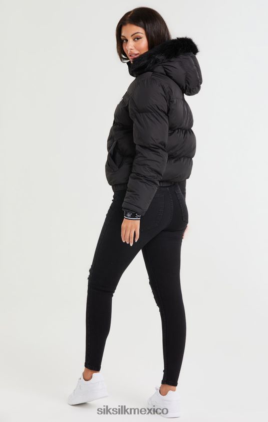 parka corta Core - negro vestir mujer SikSilk 8TT44N140