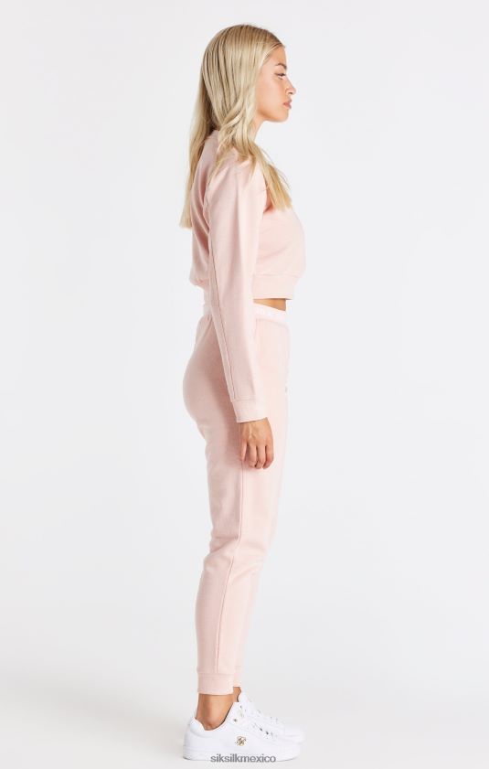 sudadera rosa vestir mujer SikSilk 8TT44N91