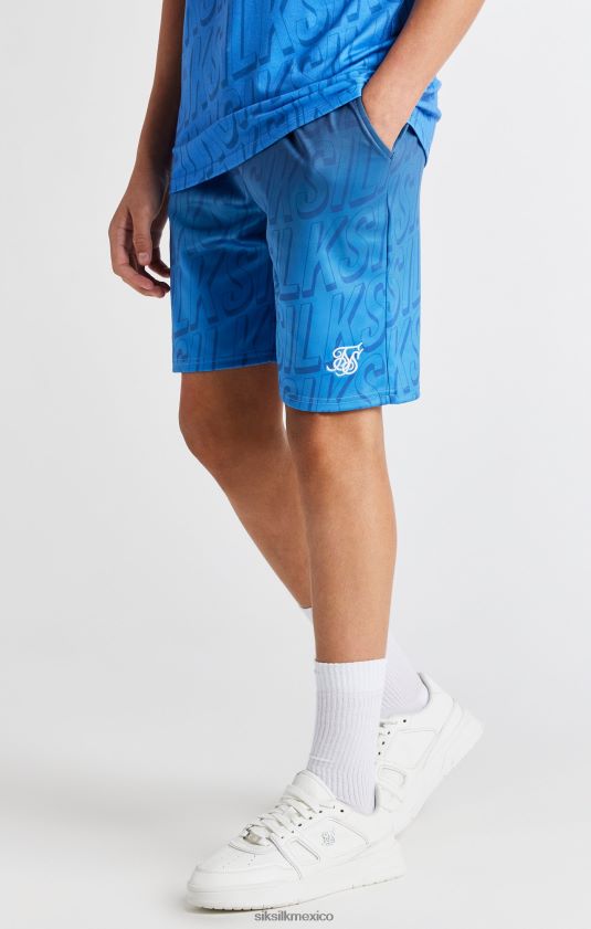 pantalones cortos de corte regular con detalle de marca azul vestir Niños SikSilk 8TT44N314