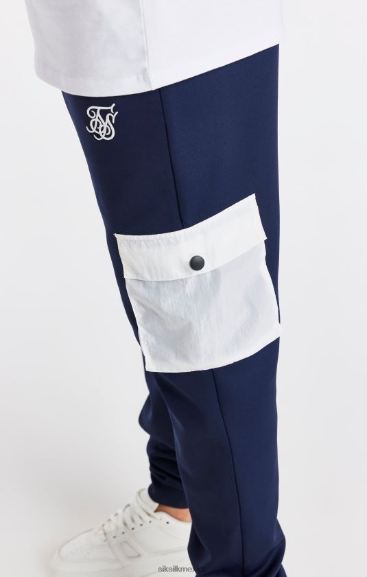 pantalón cargo con bolsillo azul marino vestir Niños SikSilk 8TT44N306