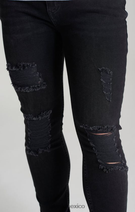 jeans ajustados desgastados vestir Niños SikSilk 8TT44N310